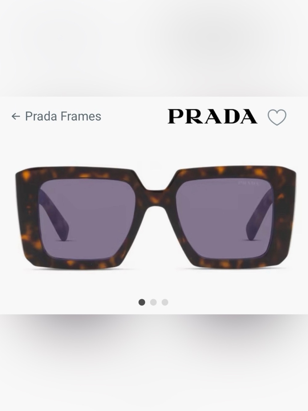 Prada sunglasses